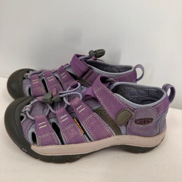 Keen Newport H2 Purple Nylon Sandals Size 1 - Picture 5 of 7